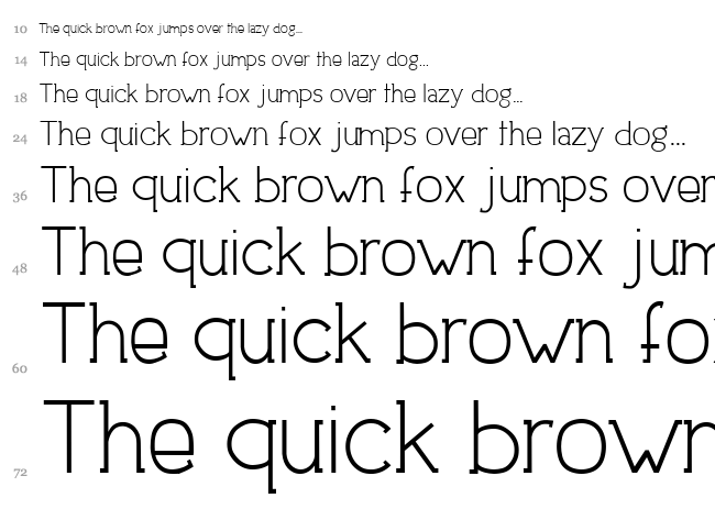 Downtown Elegance font waterfall